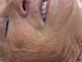 Sexy 90 years old granny gets rough fucked