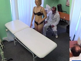 Fakehospital new doctor gets horny milf naked and wet with desire