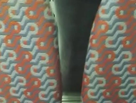 Rabuda de suplex cinzento no comboio good ass on leggings from girl on train