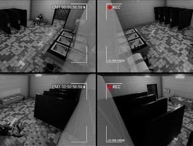 Subway bathroom security cam - record 2