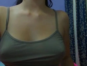Big tits from mychickscams gq on cam without bra