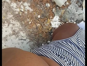 Haitian with a k fat pussy taking a big cock