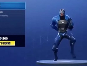 Sexy compilation of fortnite characters naked and dancing with vbucks thrown on