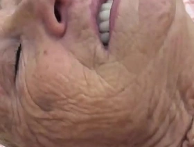 Sexy hairy 90 years old granny banged by her toyboy
