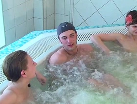College teenager assfucking at spa