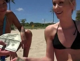 Cute teen sucked and fucked for cash 6